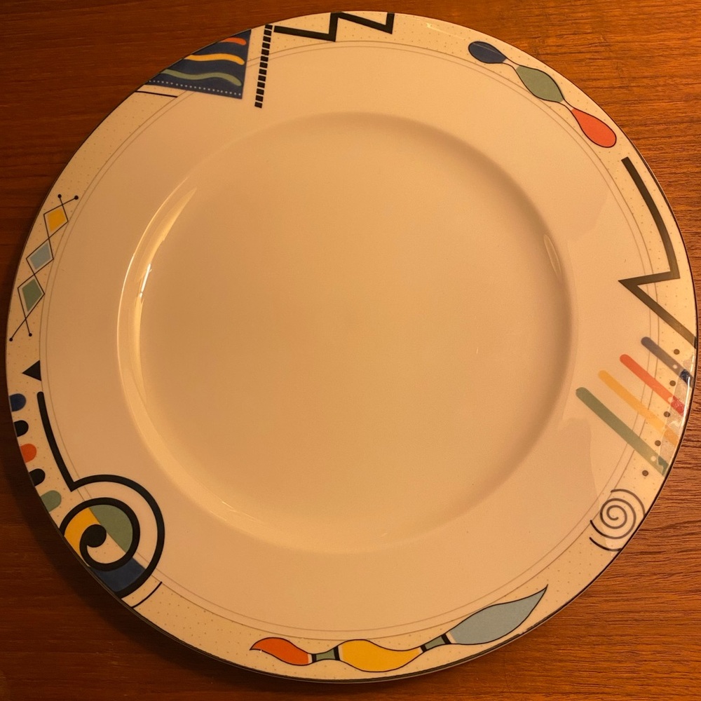 Vintage Mikasa Hk 232 Dinner Plate